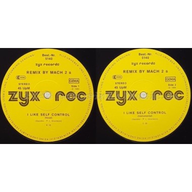 Mach 2 - I Like Self Control • 12" Vinyl Maxi • EX - Labyrinth Music
