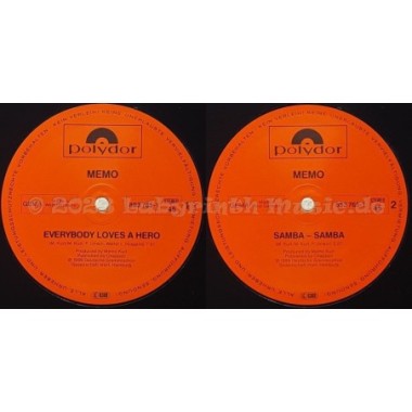 Memo - Everybody Loves A Hero • 12" Vinyl Maxi • EX - Labyrinth Music