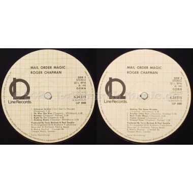 Roger Chapman And The Shortlist - Mail Order Magic • 12" Vinyl LP • MINT - Labyrinth Music