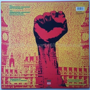 Silver Bullet - Undercover Anarchist • 12" Vinyl Maxi • NM - Labyrinth Music