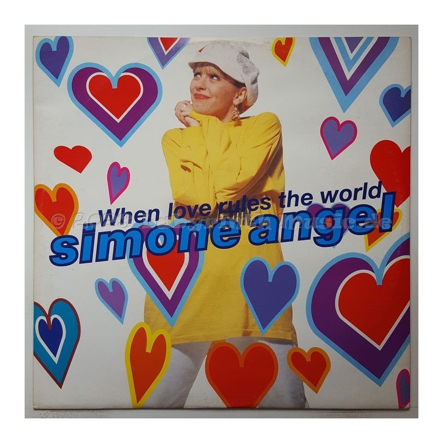 Simone Angel - When Love Rules The World • 12" Vinyl Maxi • EX - Labyrinth Music
