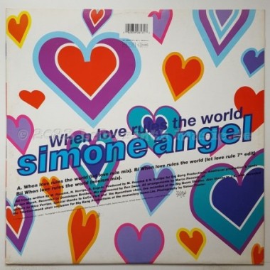 Simone Angel - When Love Rules The World • 12" Vinyl Maxi • EX - Labyrinth Music