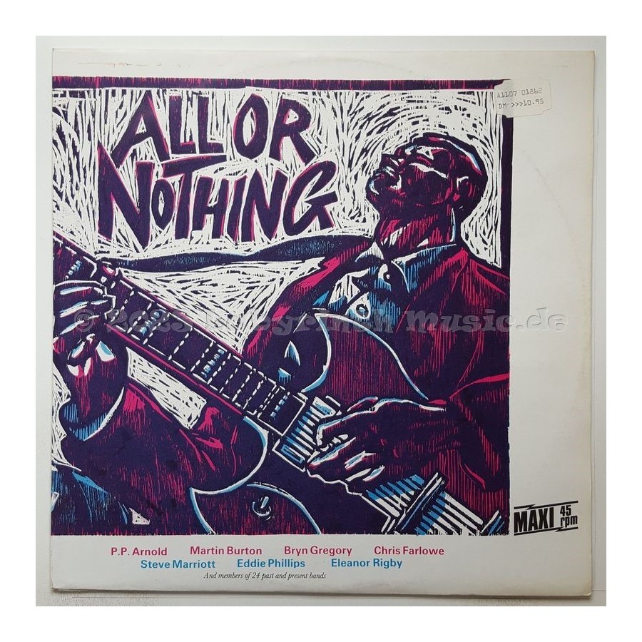 Spectrum - All Or Nothing • 12" Vinyl Maxi • EX - Labyrinth Music