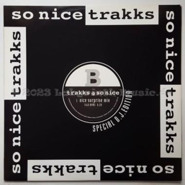 Trakks - So Nice • 12" Vinyl Maxi • MINT - Labyrinth Music