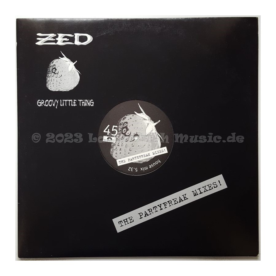 Zed - Groovy Little Thing • Partyfreak Mixes • 12" Vinyl Maxi • MINT - Labyrinth Music