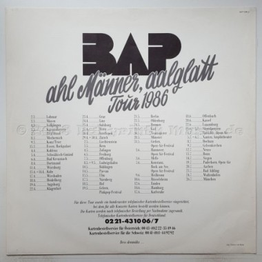 BAP - Ahl Männer Aalglatt • 12" Vinyl LP - Labyrinth Music