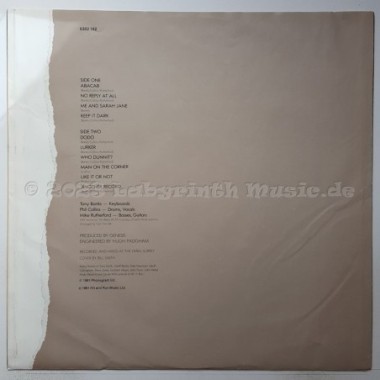 Genesis - Abacab • 12" Vinyl LP • EX - Labyrinth Music