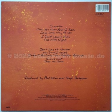 Phil Collins - No Jacket Required • 12" Vinyl LP • NM - Labyrinth Music