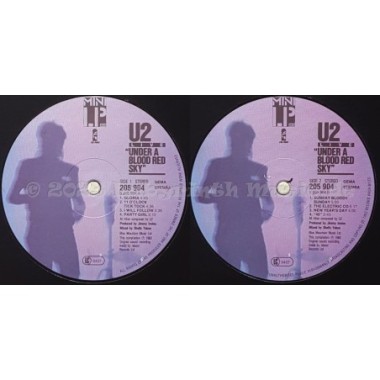 U2 - Live Under A Blood Red Sky • 12" Vinyl LP • EX - Labyrinth Music