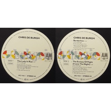 Chris De Burgh - The Lady In Red • 12" Vinyl Maxi - Labyrinth Music