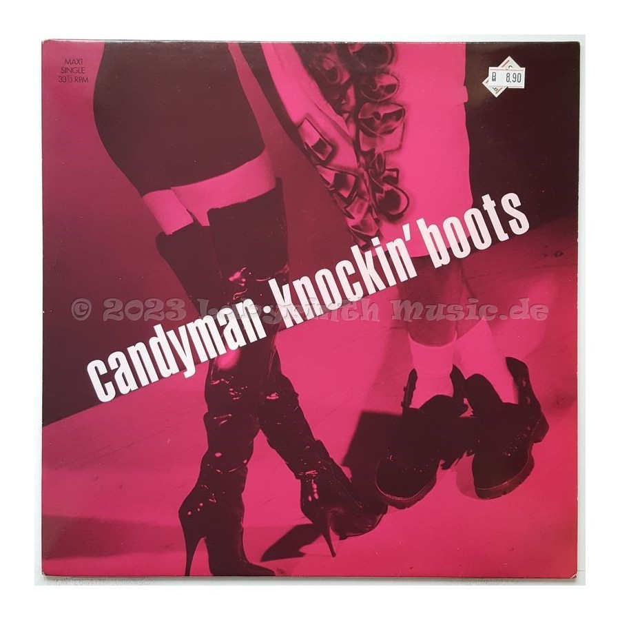 Candyman - Knockin' Boots • 12" Vinyl Maxi • NM - Labyrinth Music