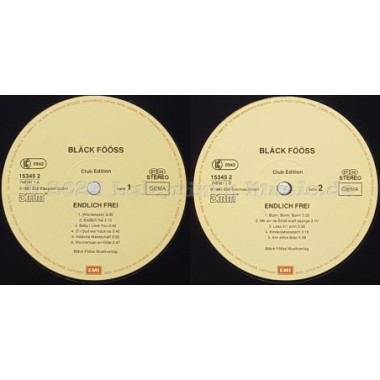 De Bläck Fööss - Endlich Frei • 12" Vinyl LP • EX - Labyrinth Music
