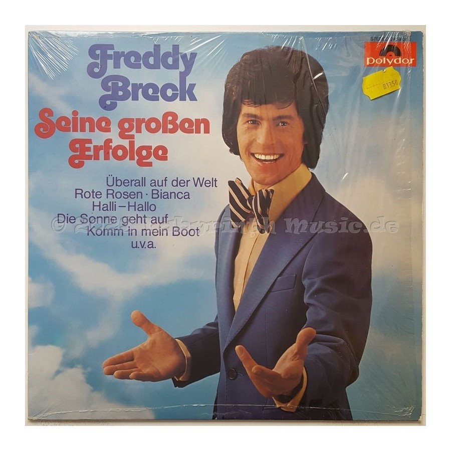 Freddy Breck - Seine Grossen Erfolge • 12" Vinyl LP • NM - Labyrinth Music
