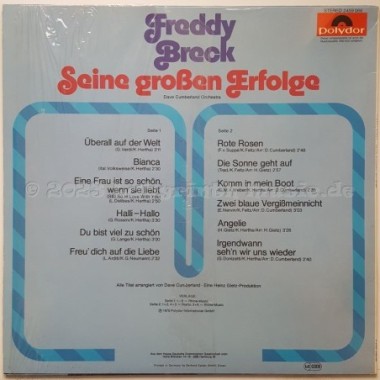 Freddy Breck - Seine Grossen Erfolge • 12" Vinyl LP • NM - Labyrinth Music