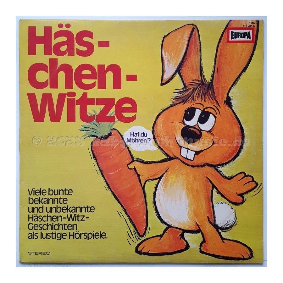 Heikedine Körting - Häschen-Witze - Hat Du Möhren • 12" Vinyl LP - Labyrinth Music