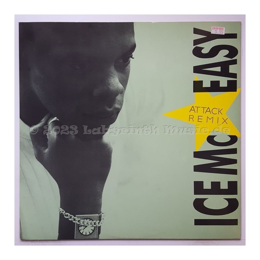 Ice MC - Easy • Attack Remix • 12" Vinyl Maxi - Labyrinth Music