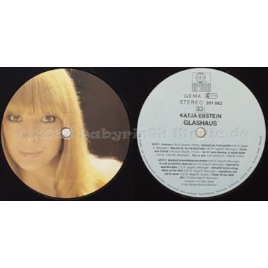 Katja Ebstein - Glashaus • 12" Vinyl LP • EX - Labyrinth Music