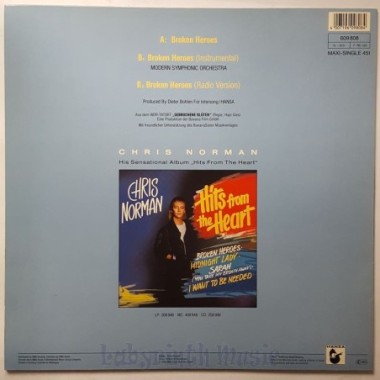 Chris Norman - Broken Heroes • 12" Vinyl Maxi - Labyrinth Music