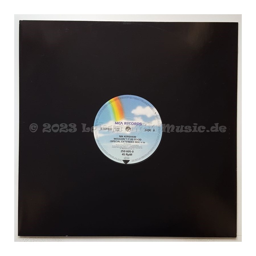 Nik Kershaw - Wouldn't It Be Good • 12" Vinyl Maxi - Labyrinth Music