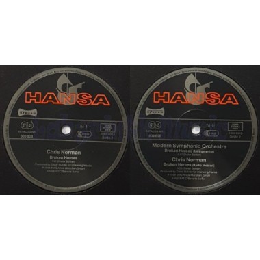 Chris Norman - Broken Heroes • 12" Vinyl Maxi - Labyrinth Music