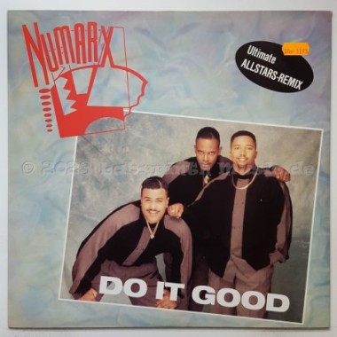 Numarx - Do It Good • Ultimate Allstars Remix • 12" Vinyl Maxi • NM - Labyrinth Music