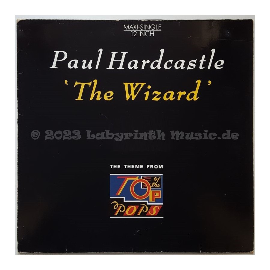 Paul Hardcastle - The Wizard • 12" Vinyl Maxi - Labyrinth Music