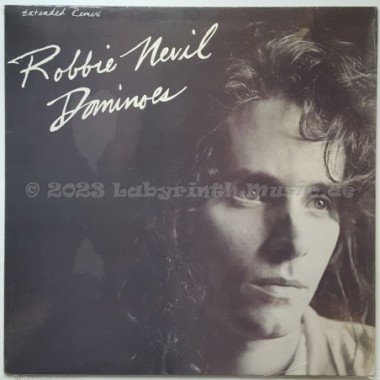 Robbie Nevil - Dominoes • 12" Vinyl Maxi • MINT - Labyrinth Music