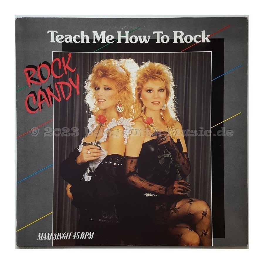 Rock Candy - Teach Me How To Rock • 12" Vinyl Maxi • EX - Labyrinth Music