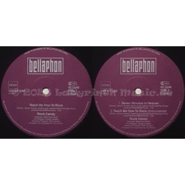 Rock Candy - Teach Me How To Rock • 12" Vinyl Maxi • EX - Labyrinth Music