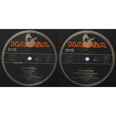 Chris Norman - Ordinary Heart • 12" Vinyl Maxi • EX - Labyrinth Music