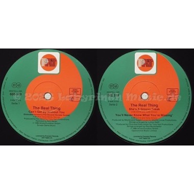 The Real Thing - Can't Get By Without You • The Decade Remix II • 12" Vinyl Maxi - Labyrinth Music