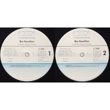 Ria Hamilton - A Whiter Shade Of Pale • 12" Vinyl Maxi • EX - Labyrinth Music