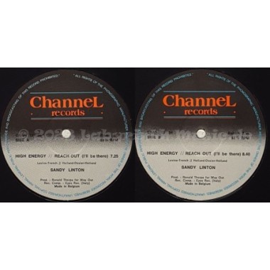 Sandy Linton - High Energy • 12" Vinyl Maxi • EX - Labyrinth Music