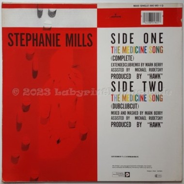Stephanie Mills - The Medicine Song • 12" Vinyl Maxi - Labyrinth Music