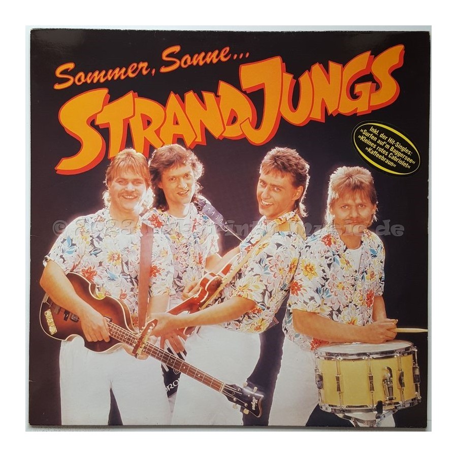 Strandjungs - Sommer Sonne Strandjungs • 12" Vinyl LP • EX - Labyrinth Music