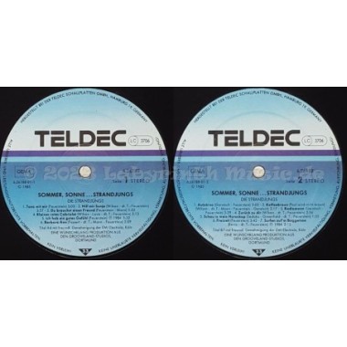 Strandjungs - Sommer Sonne Strandjungs • 12" Vinyl LP • EX - Labyrinth Music