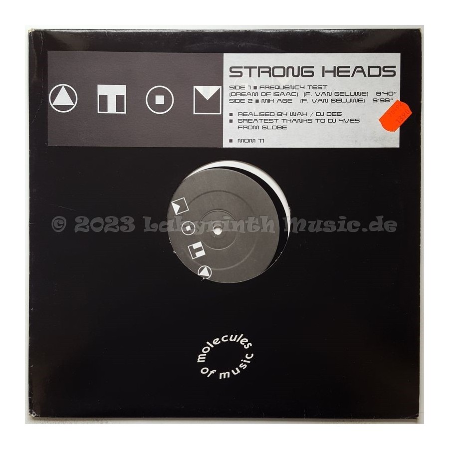 Strong Heads - Frequency Test • 12" Vinyl Maxi - Labyrinth Music