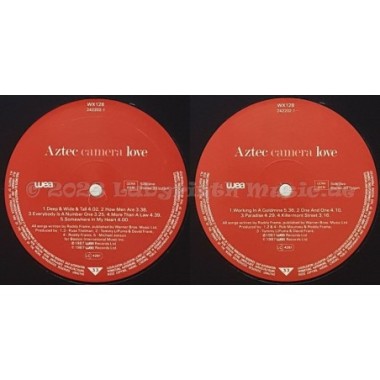 Aztec Camera - Love • 12" Vinyl LP - Labyrinth Music