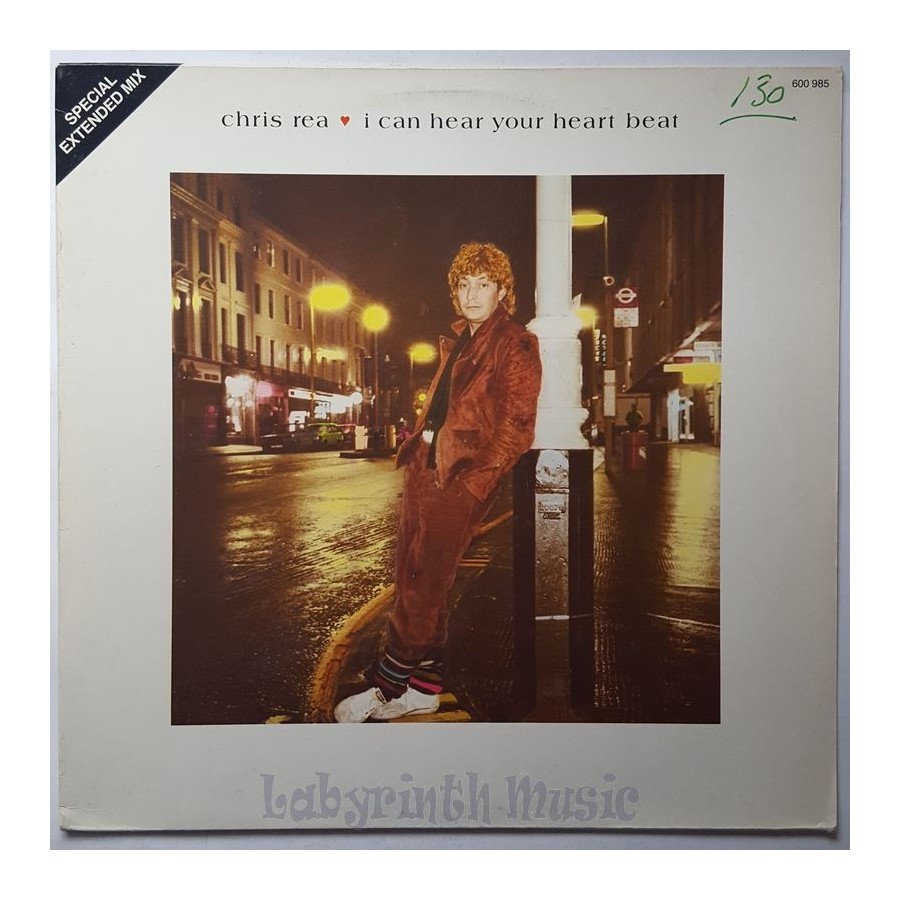 Chris Rea - I Can Hear Your Heartbeat • 12" Vinyl Maxi • EX - Labyrinth Music
