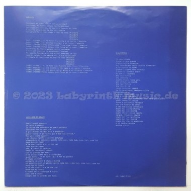 Gianna Nannini - California • 12" Vinyl LP • NM - Labyrinth Music