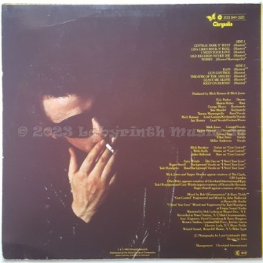 Ian Hunter - Short Back N' Sides • 12" Vinyl LP • EX - Labyrinth Music