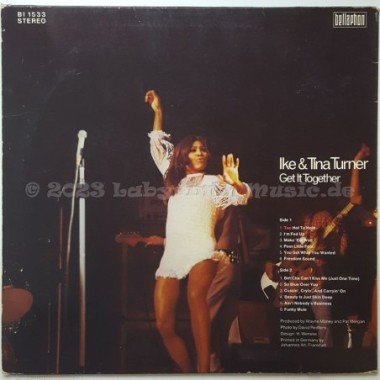 Ike & Tina Turner - Get It Together • 12" Vinyl LP - Labyrinth Music