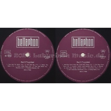 Ike & Tina Turner - Get It Together • 12" Vinyl LP - Labyrinth Music
