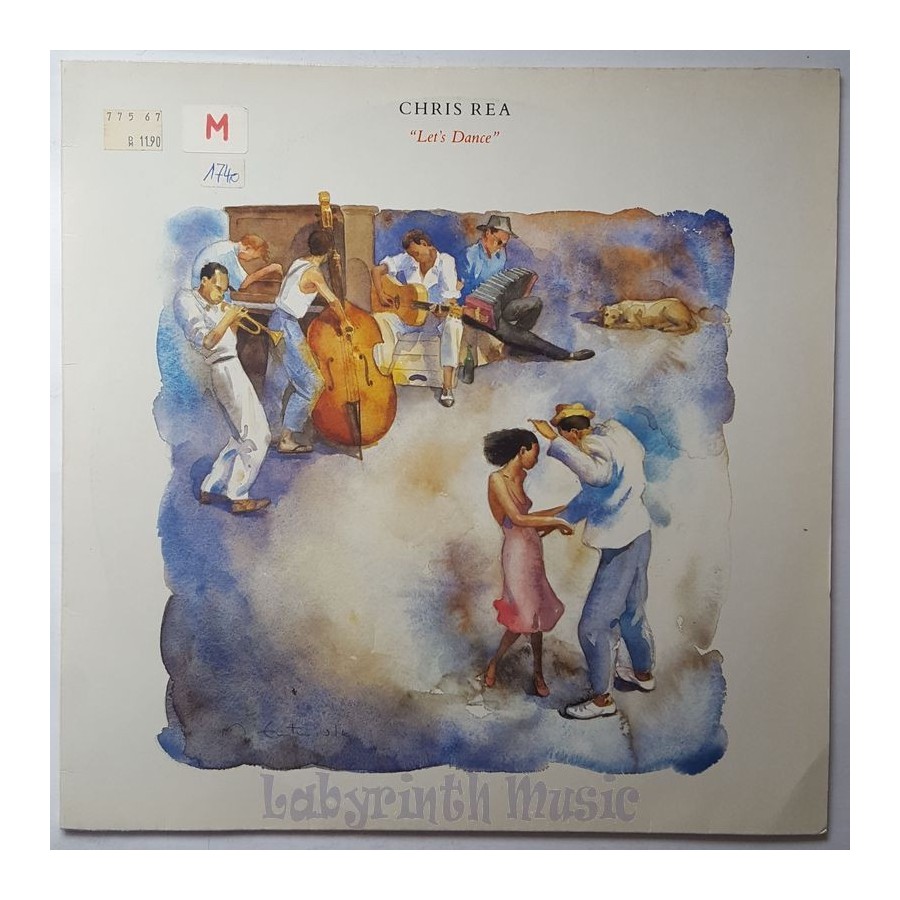 Chris Rea - Let's Dance • 12" Vinyl Maxi • EX - Labyrinth Music