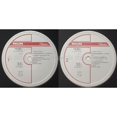 Frederic Chopin - Klavierkonzert Nr. 1 • 12" Vinyl LP • EX - Labyrinth Music