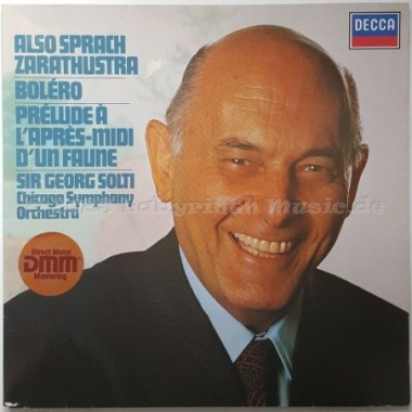 Georg Solti • Chicago Symphony Orchestra - Also Sprach Zarathustra • 12" Vinyl LP • EX - Labyrinth Music