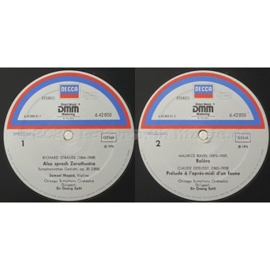 Georg Solti • Chicago Symphony Orchestra - Also Sprach Zarathustra • 12" Vinyl LP • EX - Labyrinth Music