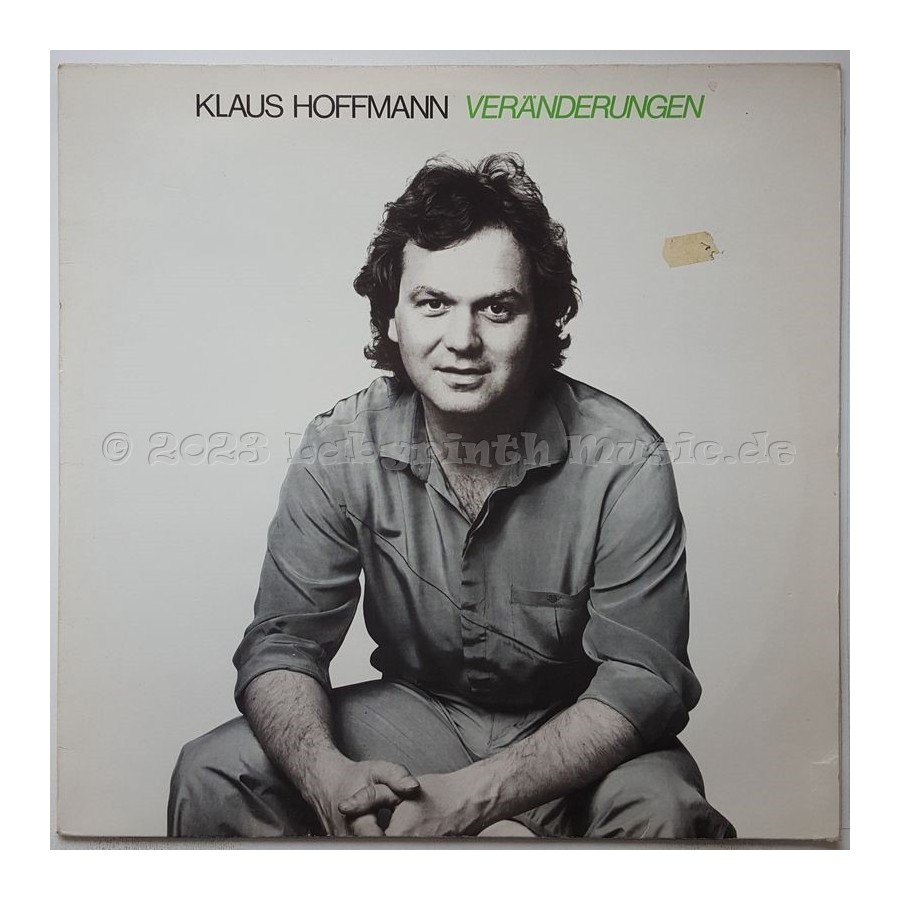 Klaus Hoffmann - Veränderungen • 12" Vinyl LP - Labyrinth Music