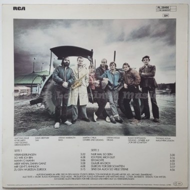 Klaus Hoffmann - Veränderungen • 12" Vinyl LP - Labyrinth Music