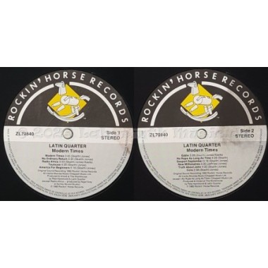 Latin Quarter - Modern Times • 12" Vinyl LP - Labyrinth Music